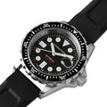 OSAR-D Automatic with Date 41mm - Black on Rubber Strap