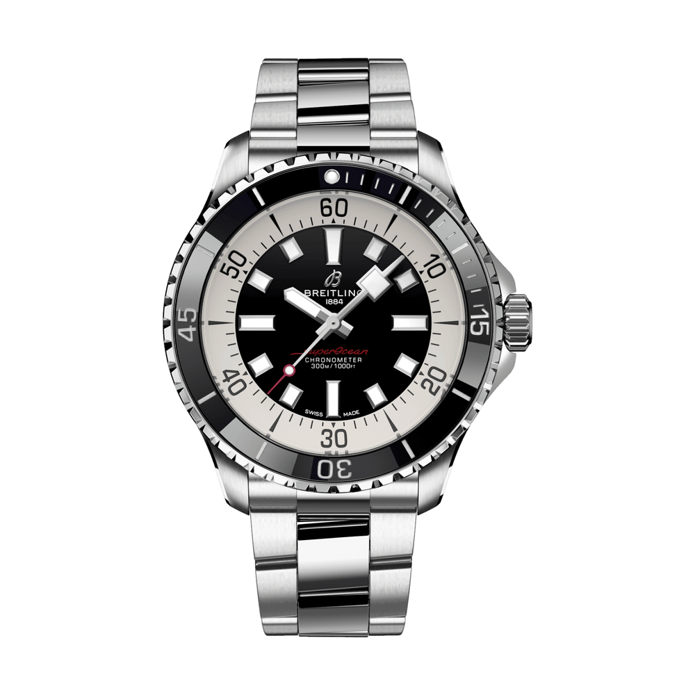 Superocean Automatic 44mm - Black on Bracelet