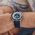 Superocean Automatic 44mm - Blue on Rubber Strap