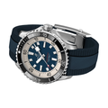 Superocean Automatic 44mm - Blue on Rubber Strap