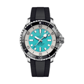 Superocean Automatic 44mm - Turquoise on Rubber Strp