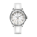 Superocean Automatic 36mm - White on Rubber Strap