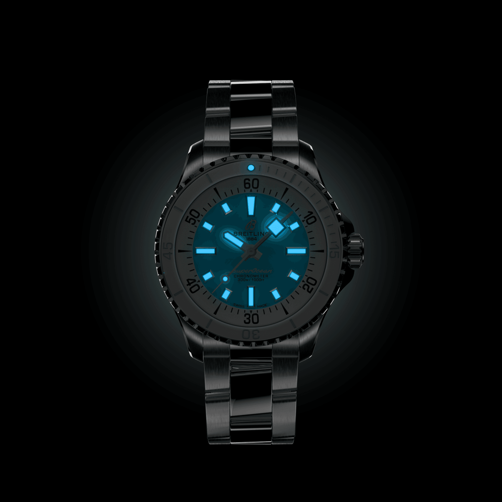 Superocean Automatic 36mm - Turquoise on Bracelet