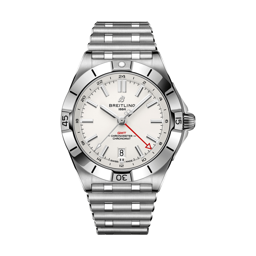 Chronomat Automatic GMT 40mm - White on Bracelet
