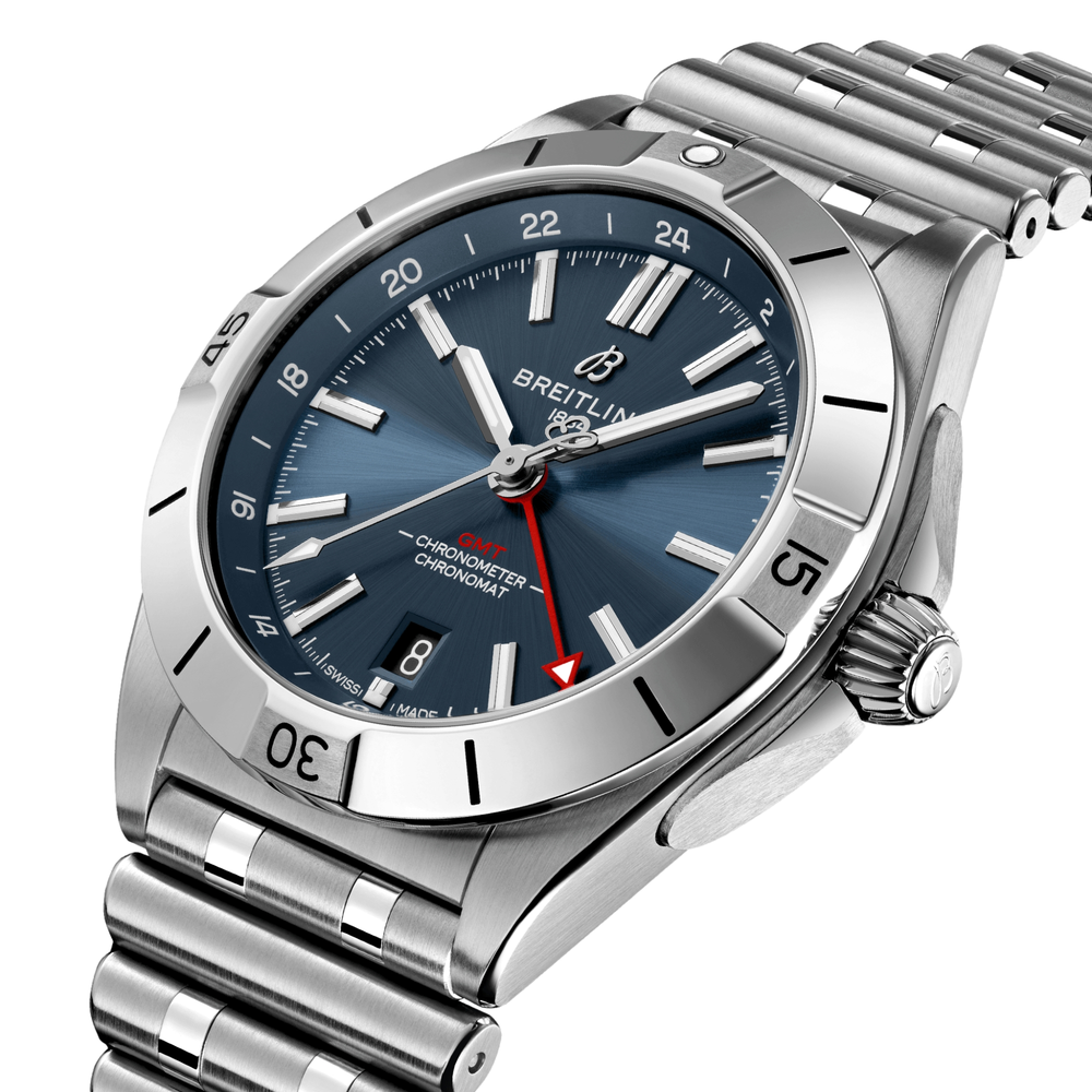 Chronomat Automatic GMT 40mm - Blue on Bracelet