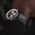 Navitimer B01 Chronograph 46mm - Black on Leather Strap