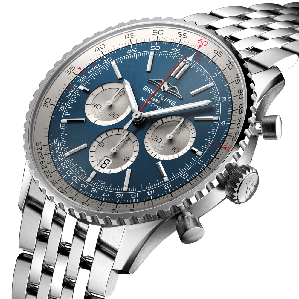 Navitimer B01 Chronograph 46mm - Blue on Bracelet