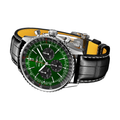 Navitimer B01 Chronograph 46mm - Green on Leather Strap