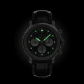 Navitimer B01 Chronograph 43mm - Black on Leather Strap