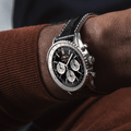 Navitimer B01 Chronograph 43mm - Black on Leather Strap