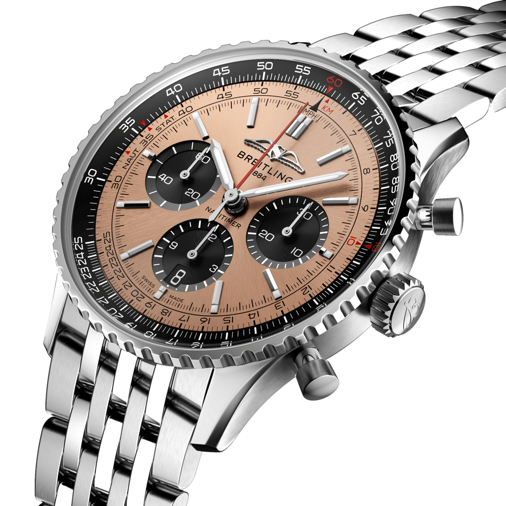 Navitimer B01 Chronograph 43mm - Copper on Bracelet