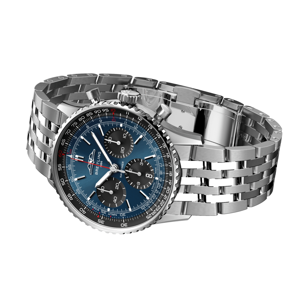 Navitimer B01 Chronograph 41mm - Blue on Bracelet