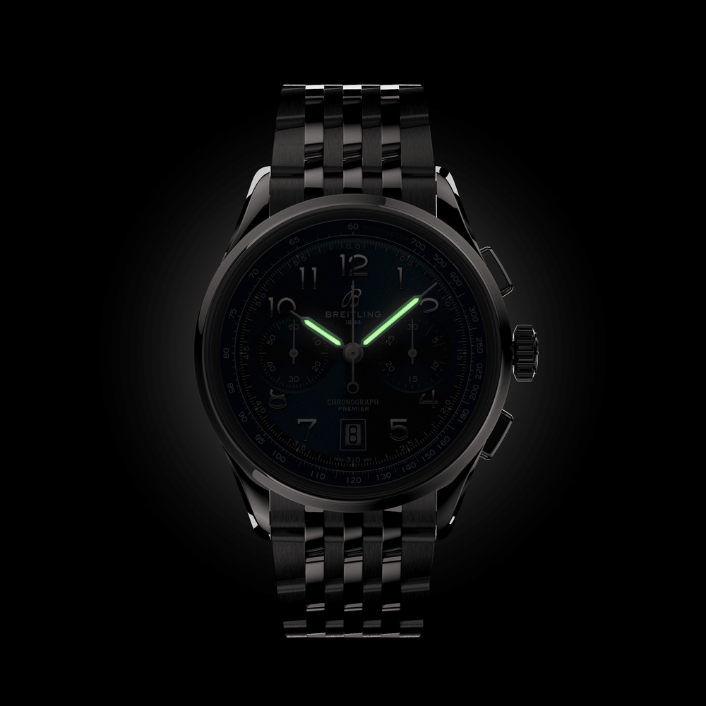 Premier B01 Chronograph 42mm - Blue on Bracelet
