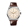Premier B01 Chronograph 42mm - Ivory on Leather Strap