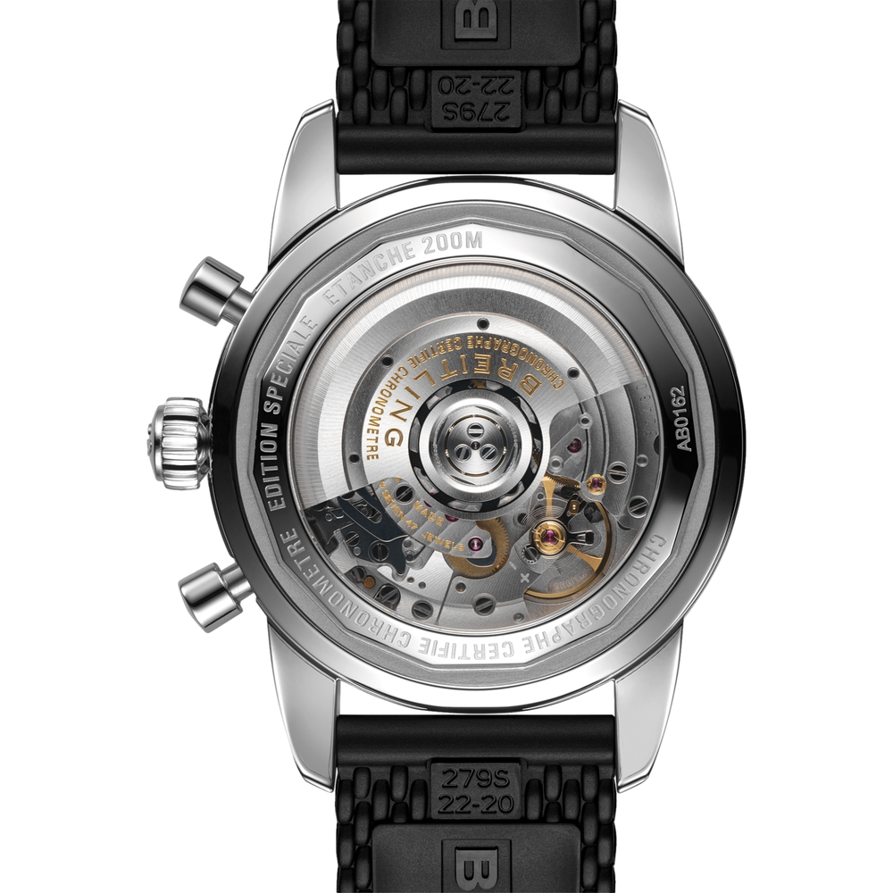 Superocean Heritage B01 Chronograph 44mm - Panda on Rubber Strap