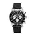 Superocean Heritage B01 Chronograph 44mm - Panda on Rubber Strap