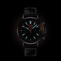 Top Time B01 Chevrolet Corvette 41mm - Red on Leather Strap