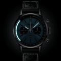 Top Time B01 Triumph 41mm - Ice Blue on Leather Strap