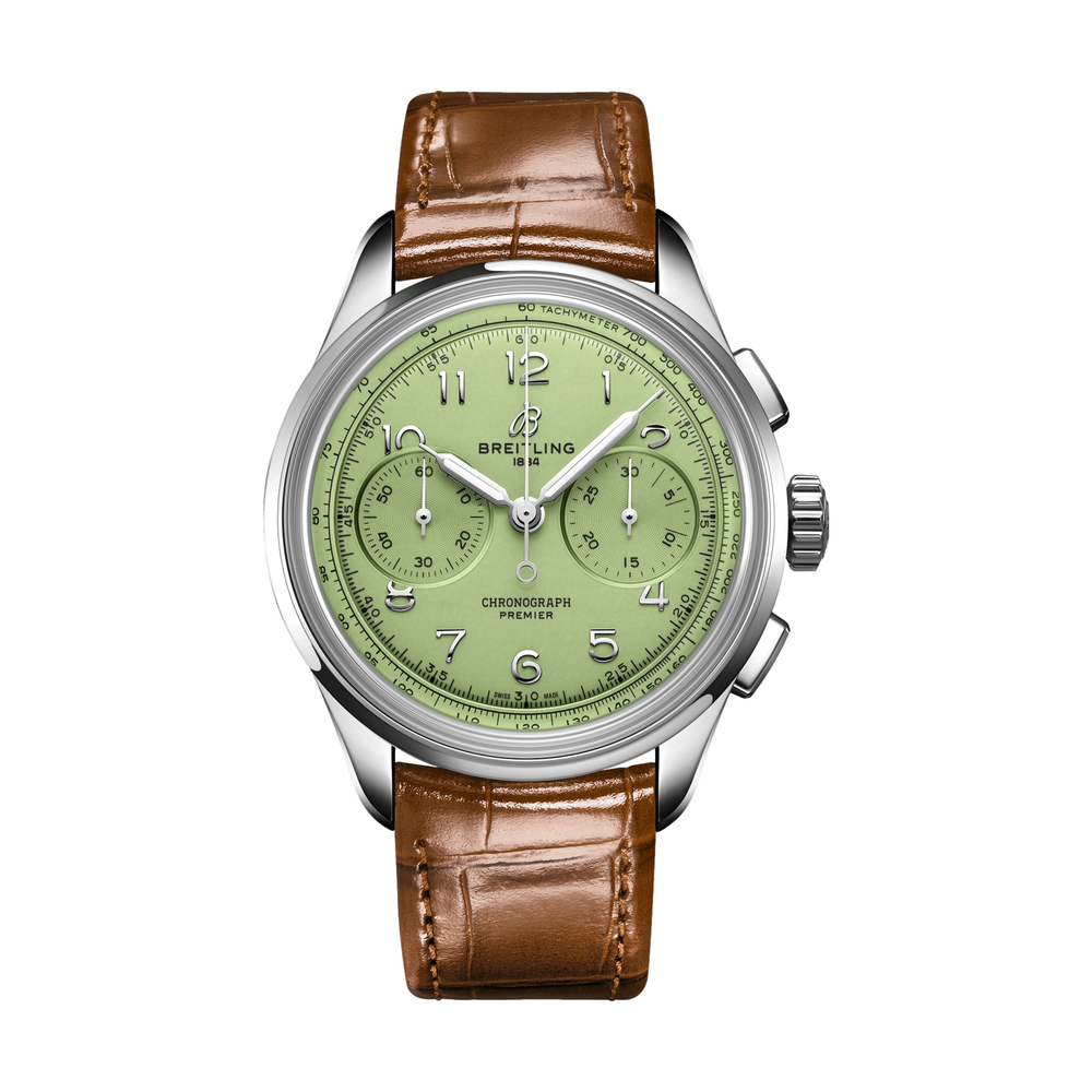 Premier B09 40mm Stainless Steel - Pistachio Green