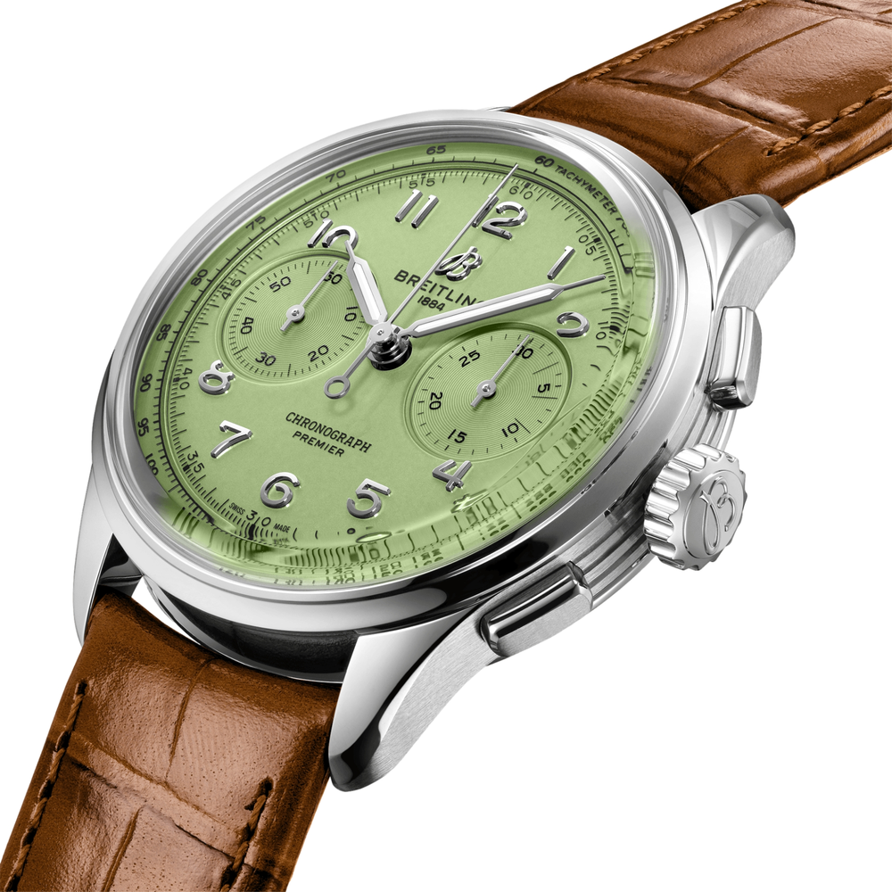 Premier B09 40mm Stainless Steel - Pistachio Green