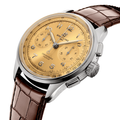 Premier B09 Chronograph 40mm - Gold on Leather Strap