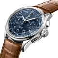 Premier B15 Duograph 42mm - Blue on Leather Strap