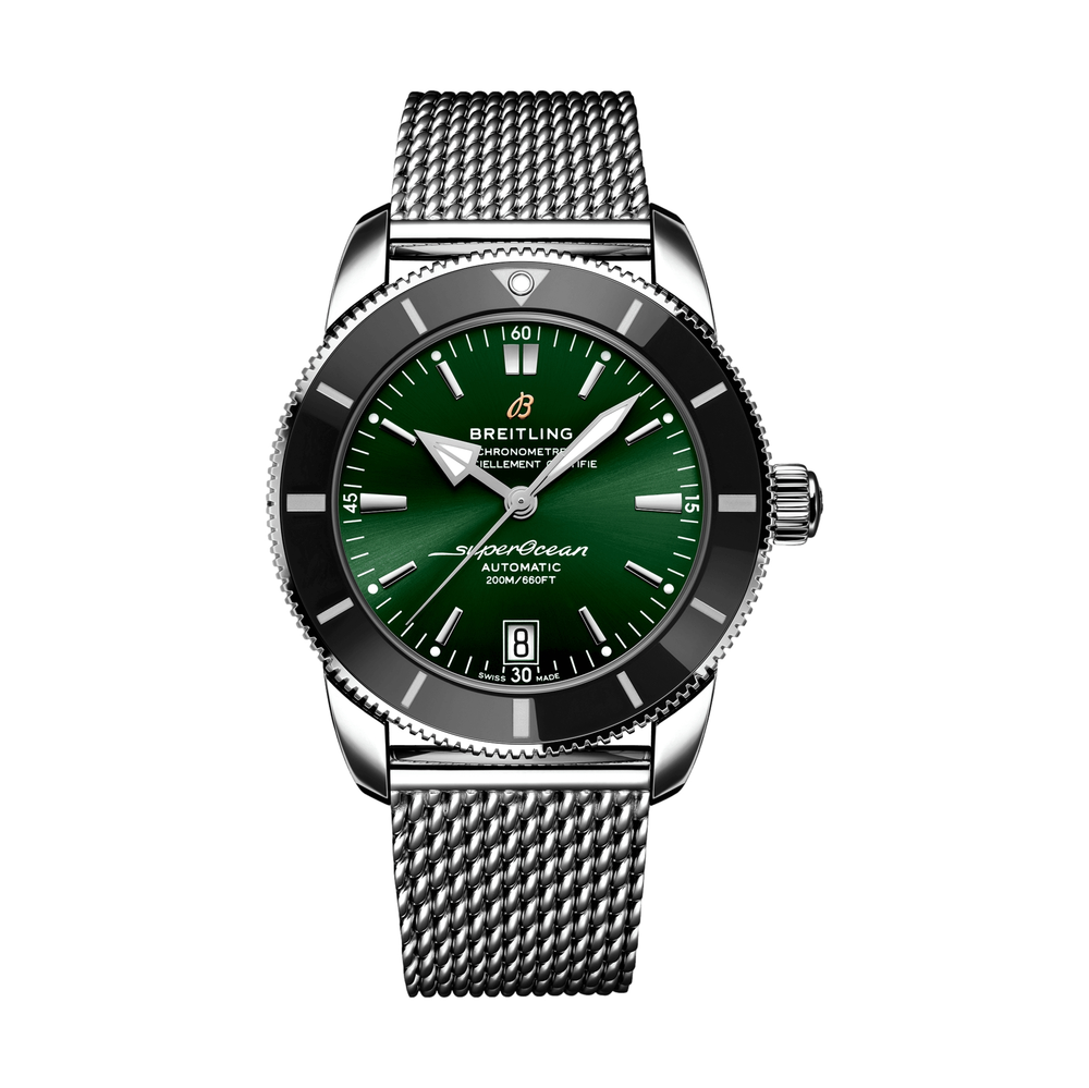 Superocean Heritage B20 Automatic 42mm - Green on Bracelet