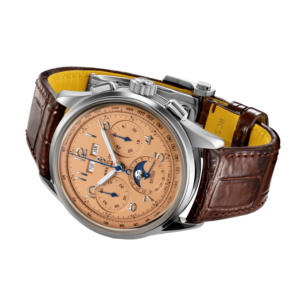 Premier B25 Datora 42mm - Copper on Leather Strap