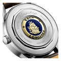 Flagship Heritage Moonphase 38.5mm - Silvered Opaline on Leather Strap