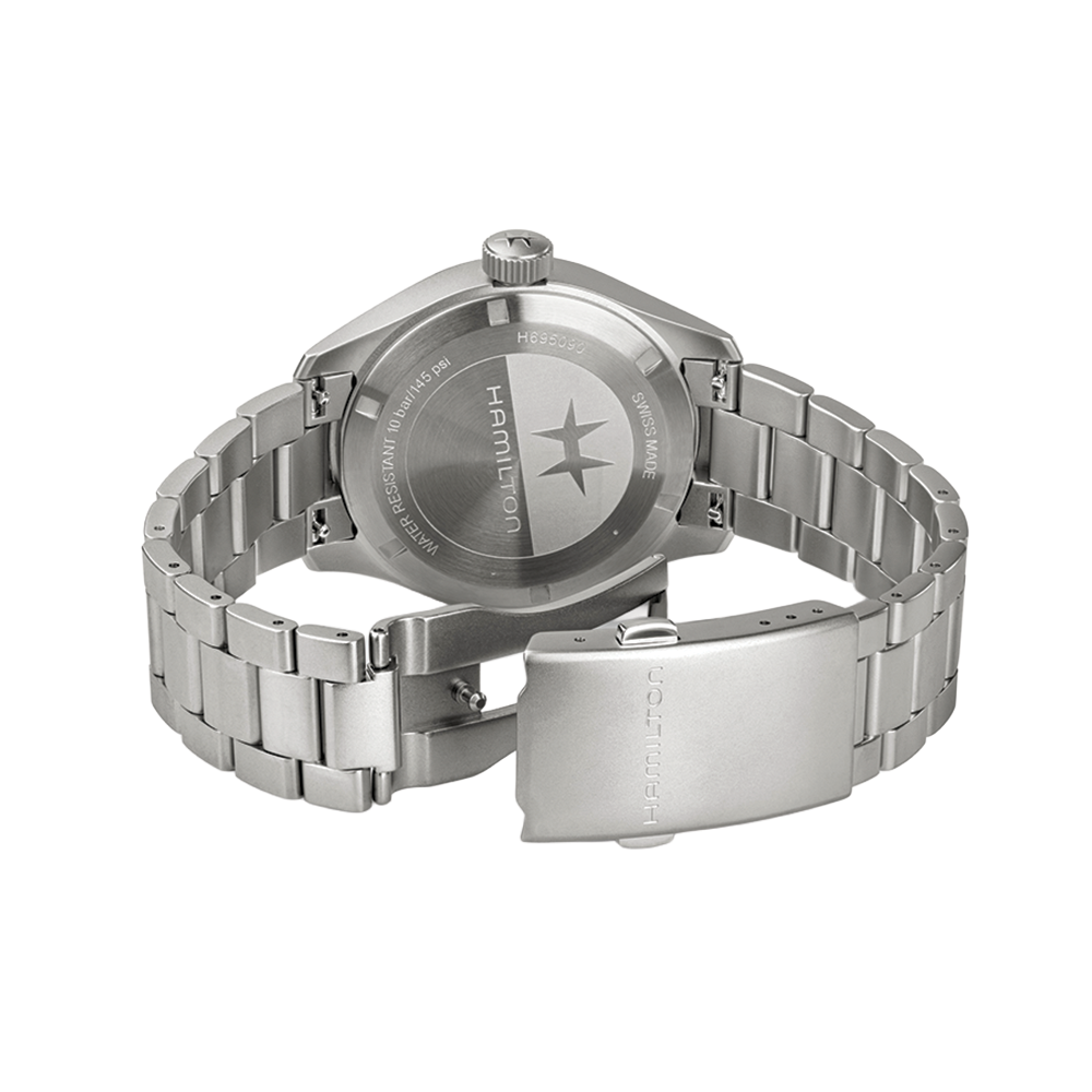 Khaki Field Power Reserve Mechanical 40mm Green on Bracelet