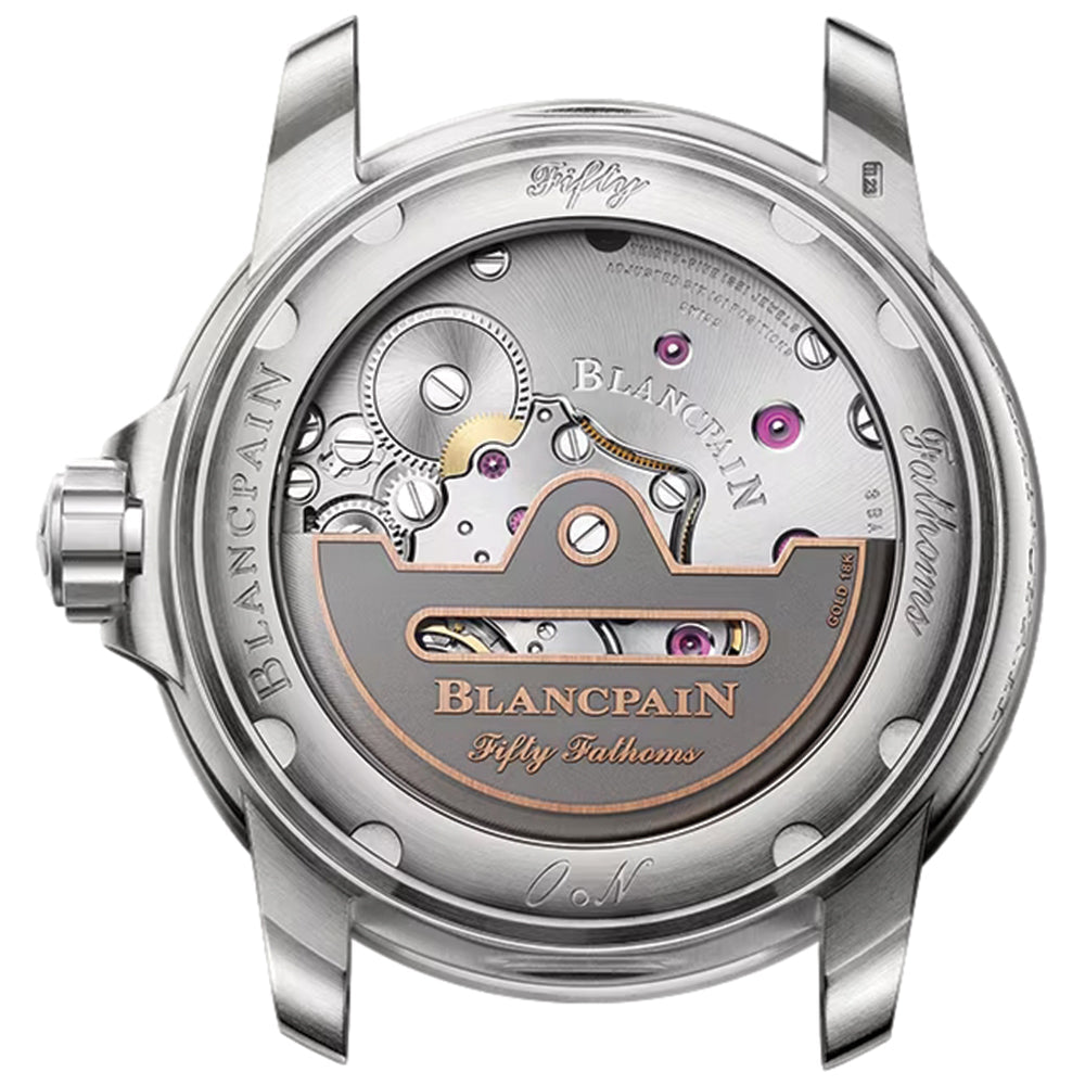 Fifty Fathoms Bathyscaphe Complete Calendar Moonphase Titanium 43mm - Grey on Bracelet