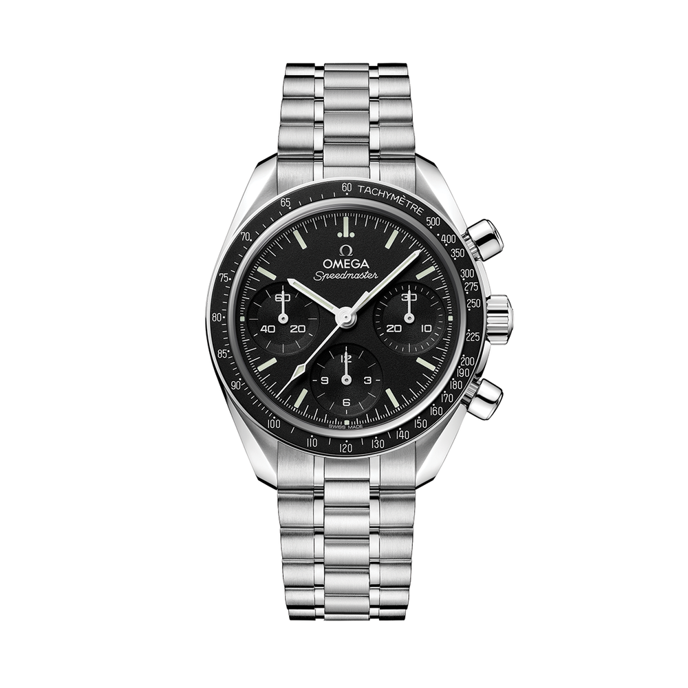 Speedmaster Chronograph 38mm - Black on Bracelet