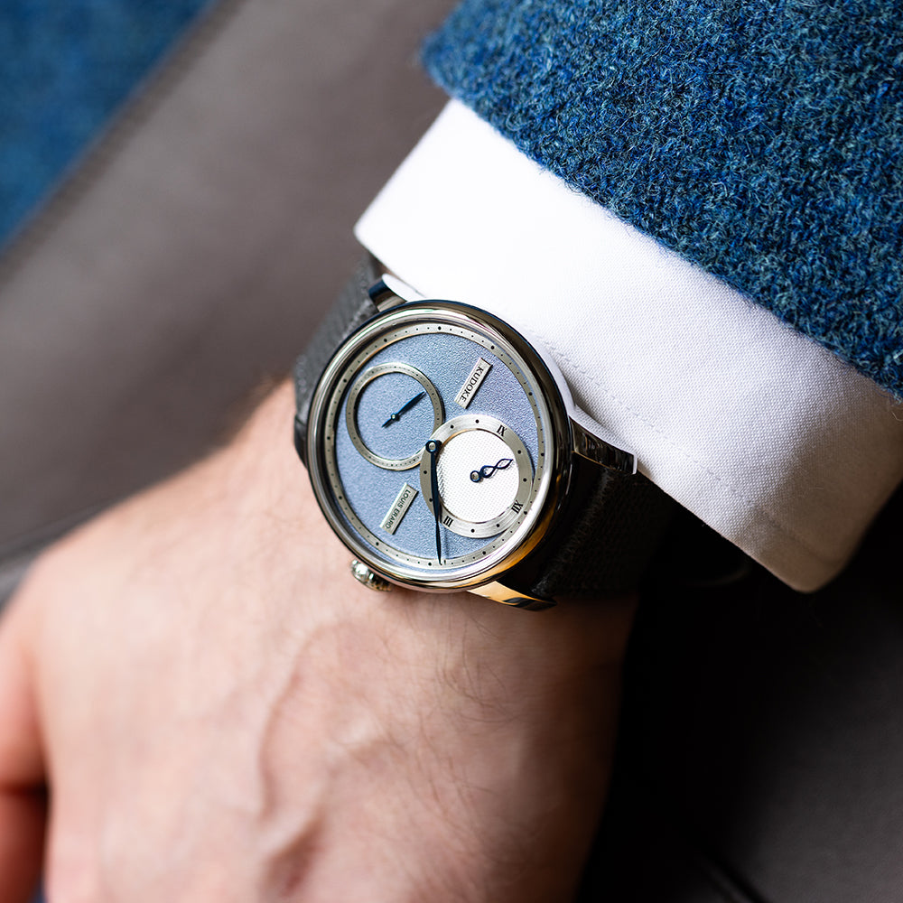 Louis Erard x KUDOKE Le Régulateur 42mm - Light Blue