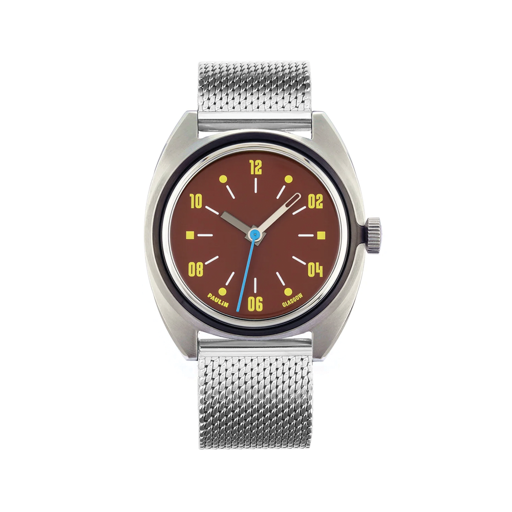 Modul B Quartz 35mm - Brown on Bracelet