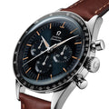 Speedmaster "First Omega in Space" - Blue on Brown Leather Strap