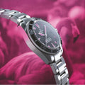 DS Action Diver “New DS Concept Extreme Shock Resistance” Titanium 38mm - Black, Pink Accents on Bracelet
