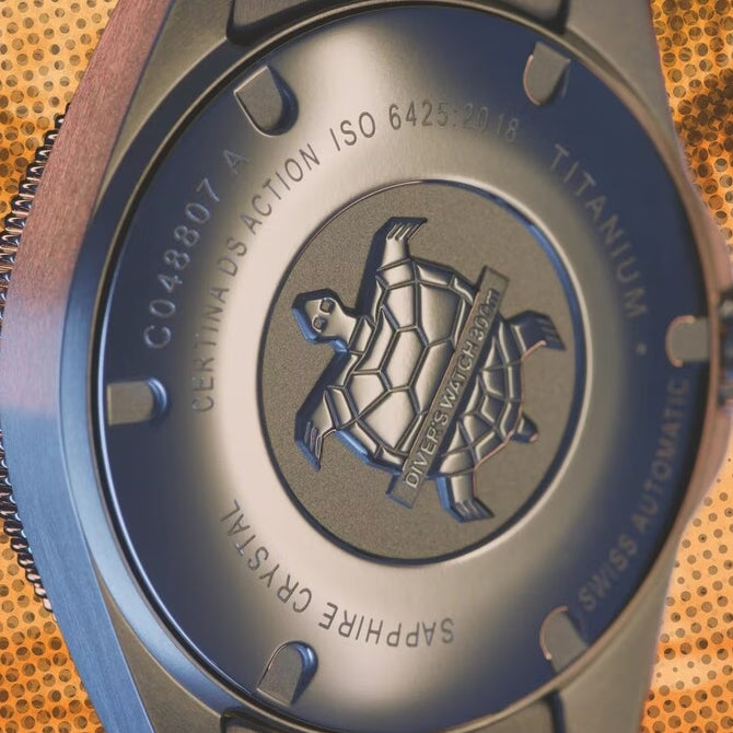 DS Action Diver “New DS Concept Extreme Shock Resistance” Titanium 38mm - Blue on Bracelet