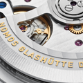 Tangente Neomatik Update Gold 38.5mm - White on Leather Strap