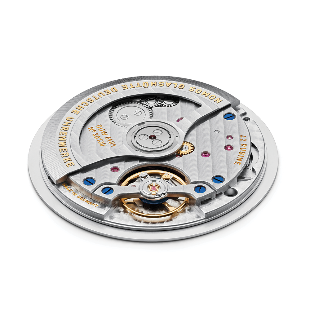 Tangente Neomatik Update Gold 38.5mm - White on Leather Strap