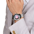 Captain Cook Automatic 42mm - Red on Bracelet