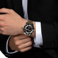 Captain Cook Automatic Two-Tone Yellow Gold 42mm - Black on Bracelet