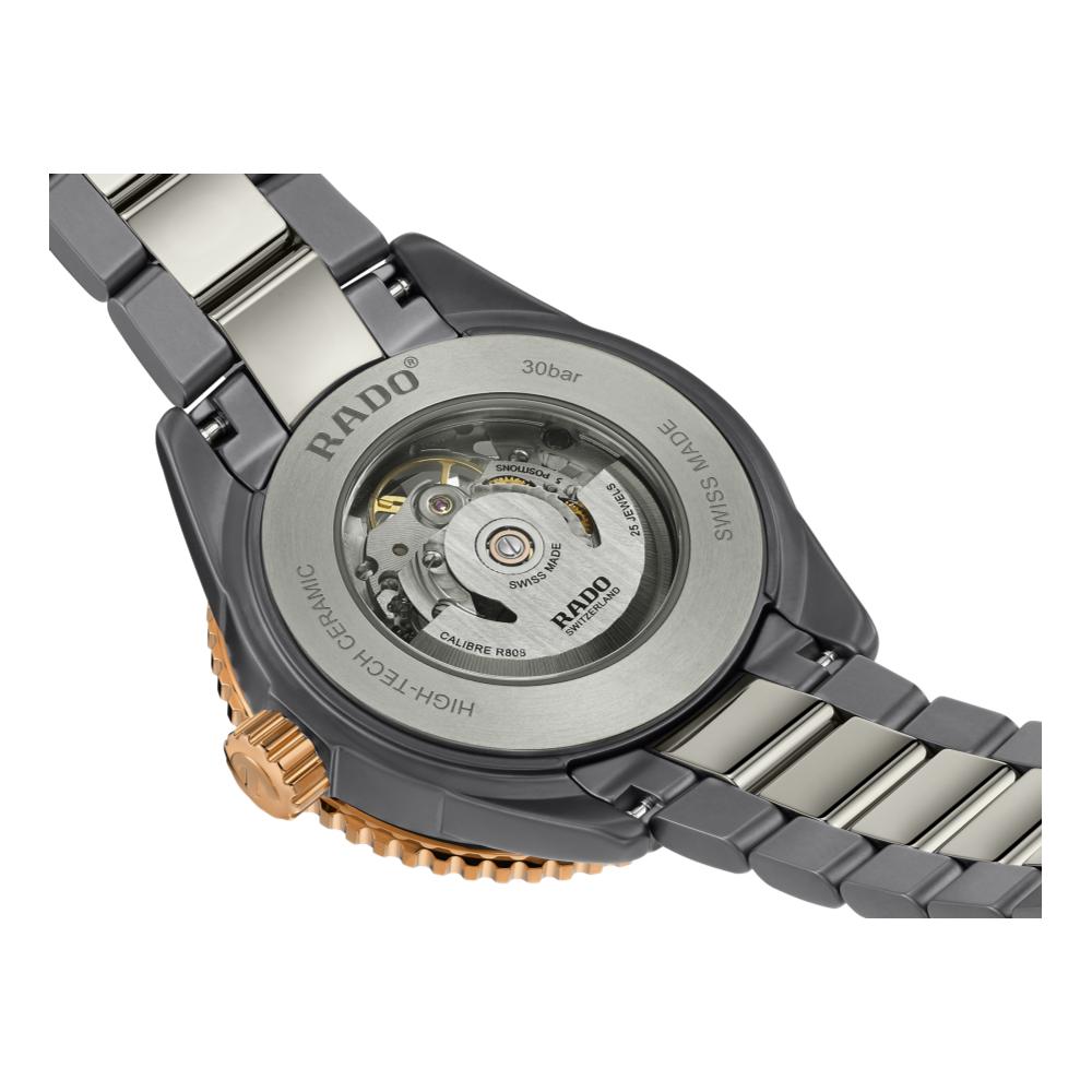 Captain Cook Automatic High-Tech Ceramic 43mm - Silver and Rose-Gold Accents on Bracelet