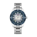Captain Cook Automatic 42mm - Blue on Bracelet w/ Extra Leather and Fabric Straps