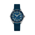 SUB 200 Caribbean Sapphire Inlay Bezel 42mm - Blue on Rubber Strap