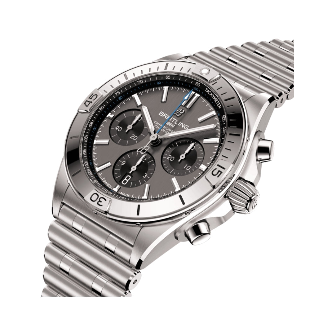 Chronomat B01 Titanium 42mm - Anthracite on Bracelet