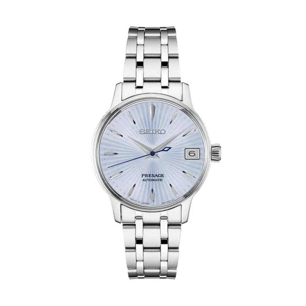 SRP841 Presage Cocktail Time 33.8mm - Ice blue on Bracelet