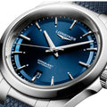 Conquest 38mm - Blue on Rubber Strap