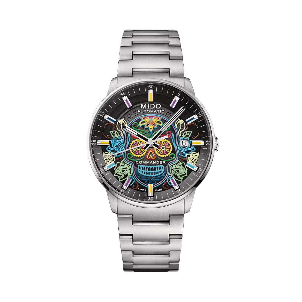 Commander Gradient Catrines Special Edition 40mm - Black on Bracelet with Two Extra Straps