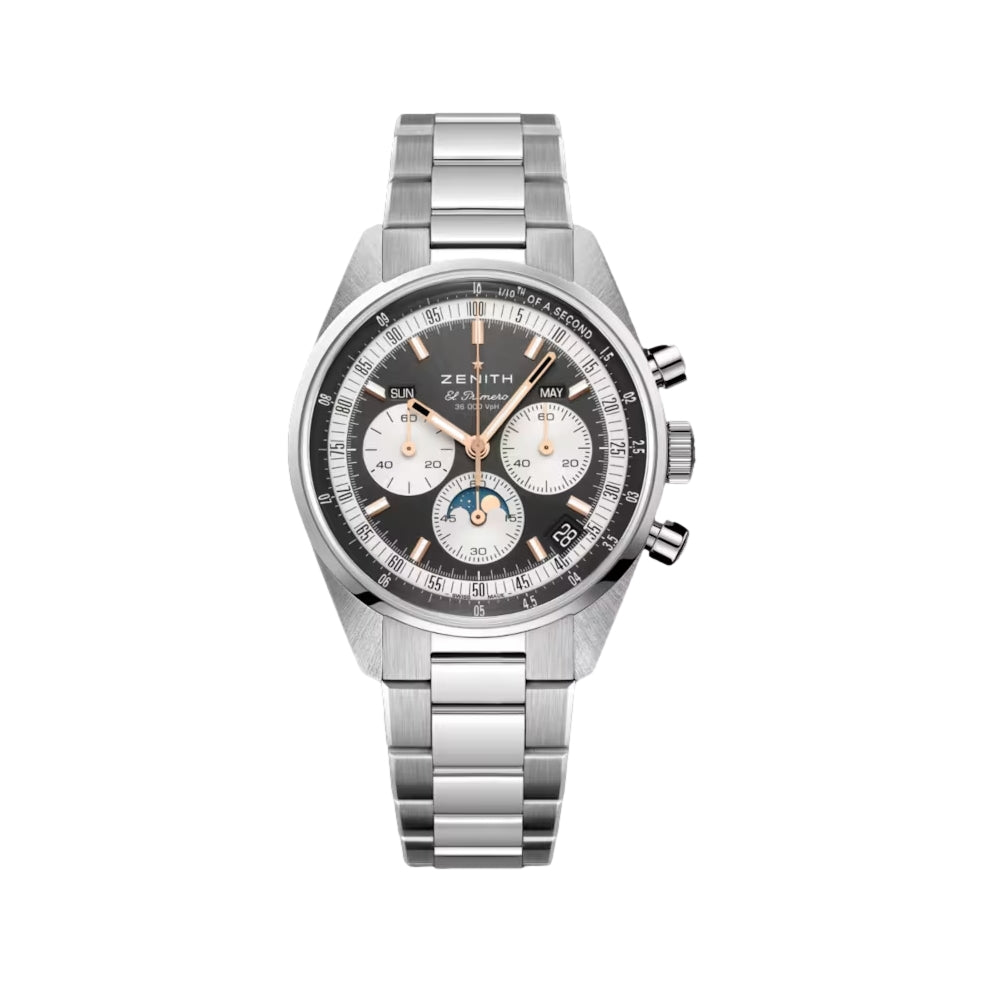 Chronomaster Original Triple Calendar 38mm - Grey on Bracelet