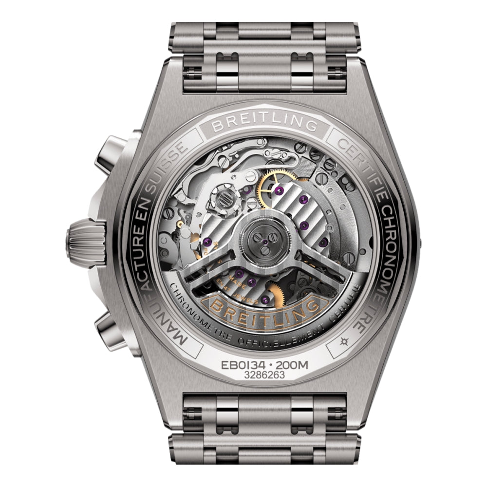 Chronomat B01 Titanium 42mm - Anthracite on Bracelet